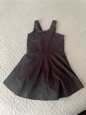 Old Navy Activewear Dress Built-in Shorts Powersoft Black Girl’s L  (10/12)